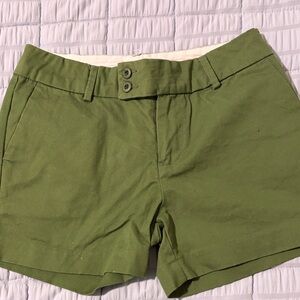 Banana Republic Olive Green Women's Shorts